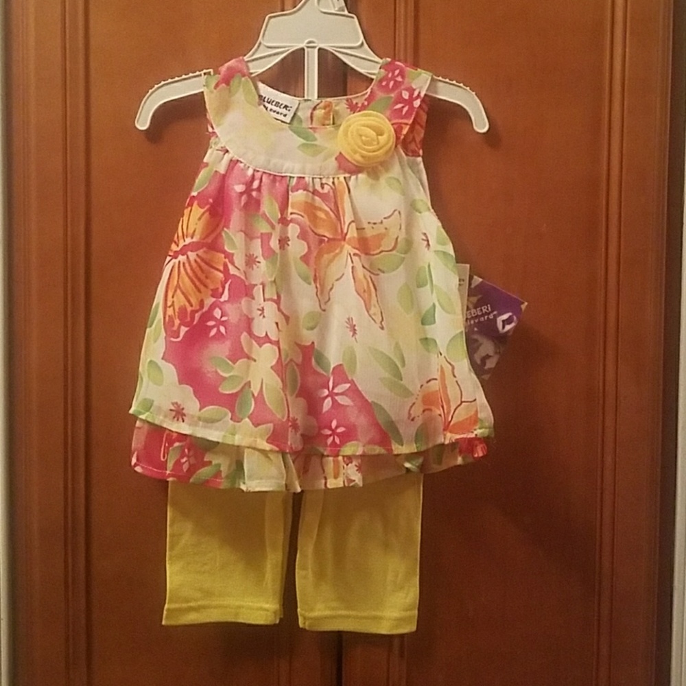 Blueberi Boulevard  two piece set